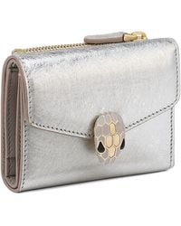 BVLGARI - Leather Serpenti Forever Wallet - Lyst