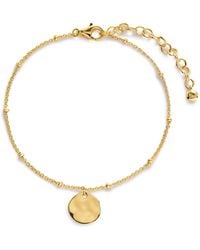 Monica Vinader - Vermeil Mv Siren Muse Station Chain Bracelet - Lyst
