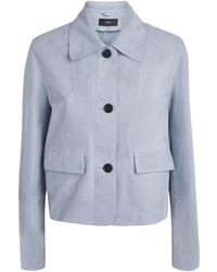 Arma - Lamb Suede Fem Tailored Jacket - Lyst
