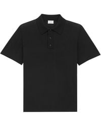 Saint Laurent - Cassandre Wool Polo Shirt - Lyst