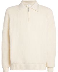 CHE - Cotton Orson Quarter-Zip Sweater - Lyst
