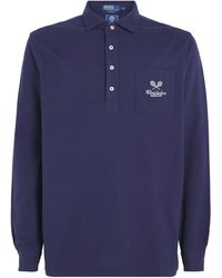 Ralph Lauren - X Wimbledon Cotton Logo Crest Polo Shirt - Lyst