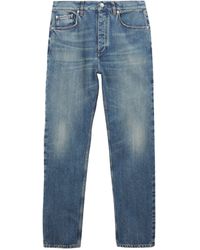 Burberry - Japanese Mid-rise Straight Jeans - Lyst
