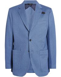 Brioni - Silk-Cotton Blazer - Lyst