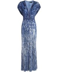 Jenny Packham - Sequinned Dusk Gown - Lyst