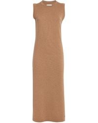 Harrods - Cashmere Sleeveless Midi Dress - Lyst