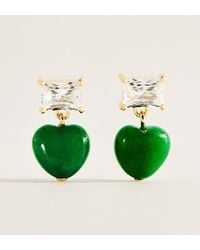 COMPLETEDWORKS - Plated The Heart's Window Drop Earrings - Lyst