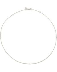 Monica Vinader - Sterling Beaded Chain Necklace - Lyst