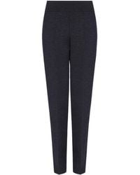 Alaïa - Wool-Blend Tapered Trousers - Lyst