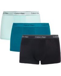 Calvin Klein - Cotton Stretch Icon Metallic Boxer Briefs - Lyst