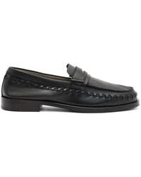 AllSaints - Leather Sammy Loafers - Lyst