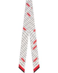 Givenchy - Silk Twill Signature Scarf - Lyst