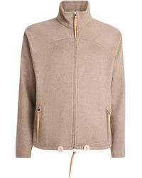 Alan Scott - Cashmere-Blend Track Sweater - Lyst