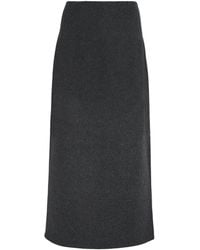 Lafayette 148 New York - Wool-Cashmere Midi Skirt - Lyst