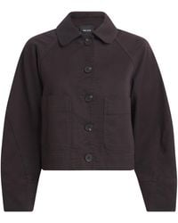 ME+EM - Stretch-Cotton Cocoon-Sleeve Jacket - Lyst