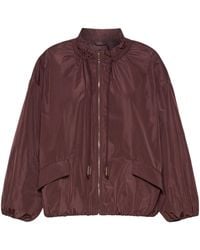 Max Mara - Water-Repellent Taffeta Bomber Jacket - Lyst