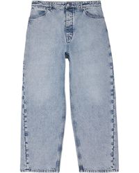 Jil Sander - Light-Wash Straight Jeans - Lyst