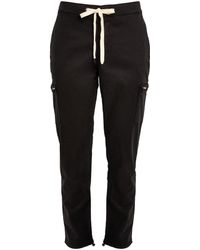 PAIGE - Drawstring Cargo Trousers - Lyst