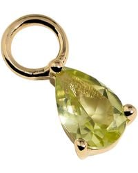 Astrid & Miyu - And Emerald May Birthstone Earring Charm - Lyst
