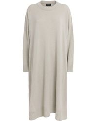 Eskandar - Cashmere A-Line Sweater Dress - Lyst