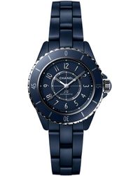 CHANEL - Ceramic And Steel J12 Calibre 12.2 Watch - Lyst