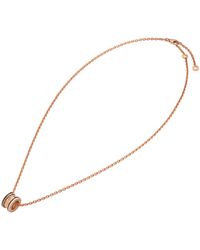 BVLGARI - And Diamond B.Zero1 Necklace - Lyst