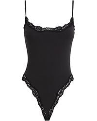 Skims - Fits Everybody Lace-Trim Bodysuit - Lyst