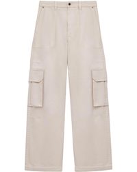 Loewe - Cotton Cargo Trousers - Lyst