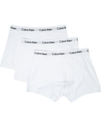Calvin Klein - Stretch Cotton Trunk (pack Of 3) - Lyst