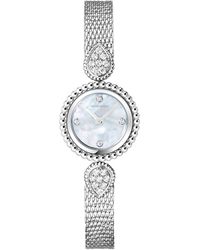 Boucheron - Steel And Diamond Serpent Bohème Watch - Lyst
