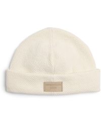 Emporio Armani - Cotton-Blend Icon Beanie - Lyst