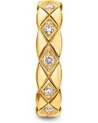 Chanel - Yellow Gold And Diamond Coco Crush Single Earring - Lyst