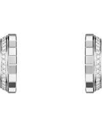 Chopard - And Diamond Ice Cube Earrings - Lyst