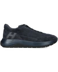 Hogan - Suede H719 Allacciato Sneakers - Lyst