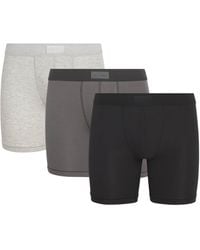 Skims - Stretch-Cotton Boxers - Lyst