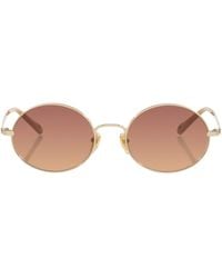 Chloé - Metal Aly Round Sunglasses - Lyst