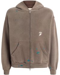 CHERRY LA - Western Athletic Zip-Up Hoodie - Lyst