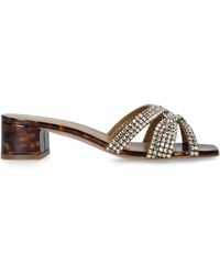 Gina - Patent Leather Cornelia Mules 35 - Lyst