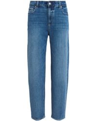 PAIGE - Stretch-Denim Alexis Wide-Leg Jeans - Lyst