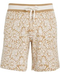 CHE - Knitted Daisy Jacquard Shorts - Lyst