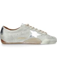 Golden Goose - Suede-Leather True Star Sneakers - Lyst