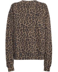 Anine Bing - Leopard Print Miles Sweatshirt - Lyst