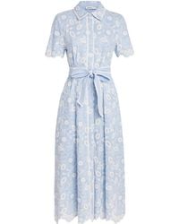 Jonathan Simkhai - Linen-Blend Audria Midi Dress - Lyst