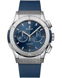 Hublot - Titanium Classic Fusion Chronograph Watch - Lyst
