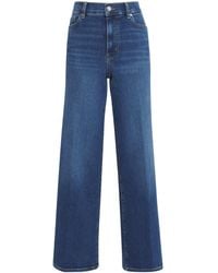 FRAME - Le Slim Palazzo Wide-Leg Jeans - Lyst