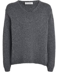 Our Legacy - Wool Link V-Neck Sweater - Lyst
