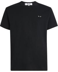 COMME DES GARÇONS PLAY - Heart Logo T-Shirt - Lyst