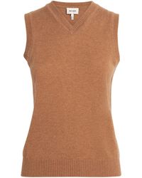ME+EM - Cashmere V-Neck Sweater Vest - Lyst