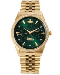 Vivienne Westwood - Swarovski-Detail Wallace Watch - Lyst