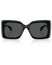 Versace - Square Irregular Sunglasses - Lyst